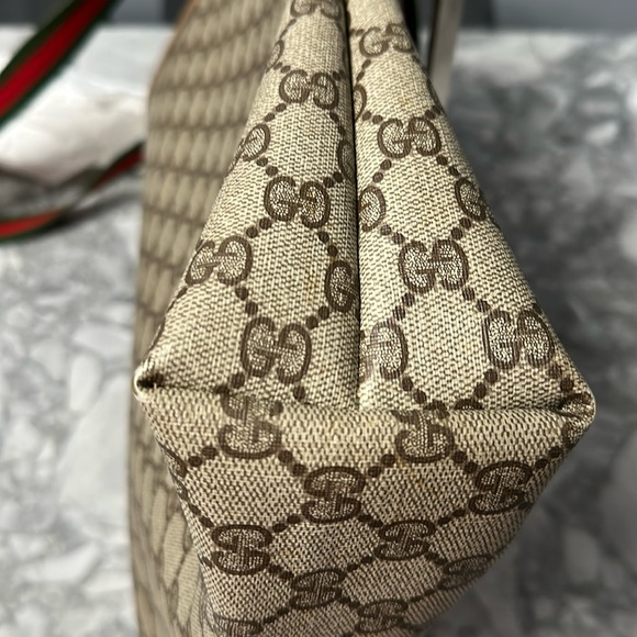 Authentic Gucci GG Supreme Web Tote - Picture 16 of 16